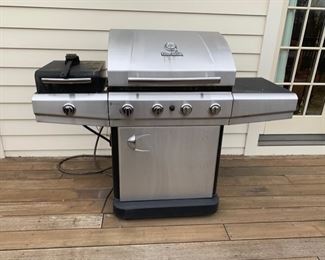 Gas grill.  Just needs some cleaning. $300