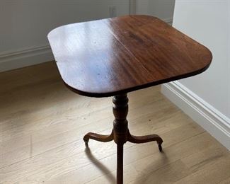 Square old side table $100