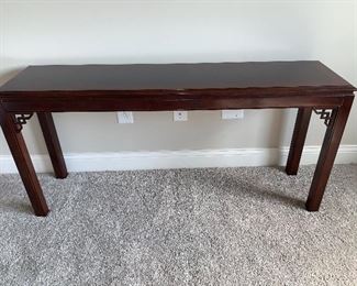 B01A - Drexel Heritage Cherry/Mahogany Console Table - $75