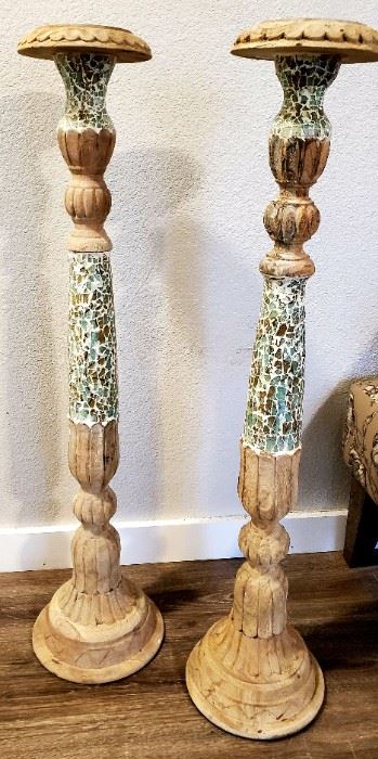 SOLD - Set of Candle Holders