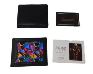14. Jerry Garcia Designs Leather Wallet and Pierre Cardin Leather Wallet