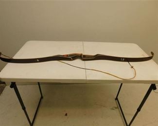 39. 1960s1970s Bear Glass Powered Grizzly Recurve Bow