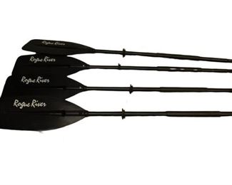61. Set of Four 4 Rogue River Oars