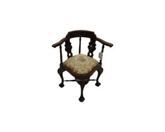 67. Vintage Carved Wooden Chair