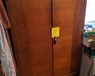 Great vintage armoire (needs love) LOT 33 $275