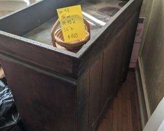 Back of dry sink LOT 43 $400