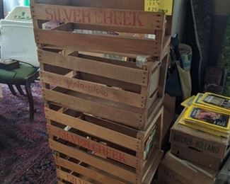 Crates LOT 44 $25/ EACH