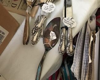 Wild rose sterling silver 