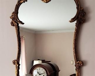 Victorian gilded mirror.  $75
