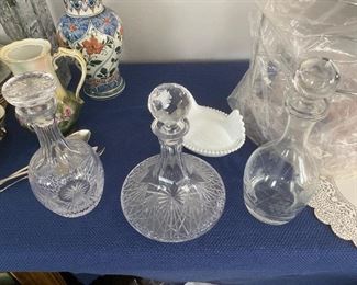 Decanter collection 