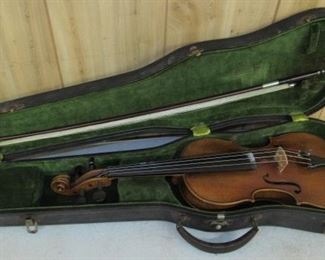 Violin w/Case - Price $95.00 - See Next Photo For Close Up