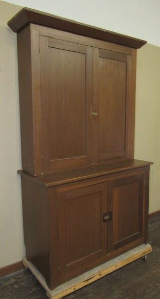 2 Piece Stepback Cupboard - Price $400.00  - See Next Photo For Open View of Cupboard