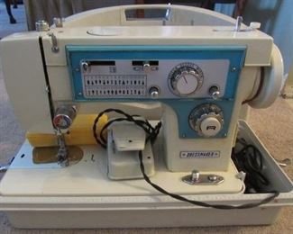 Dressmaker Portable Electric Sewing Machine w/Case - Ready to Sew! - Price $55.00