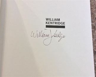 William Kentridge Five Themes, Yale University Press, 2009. ISBN 9780300150483. With Owner Bookplate. In Protective Mylar Cover. Signed by the Artist. $35. 