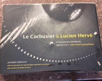 Le Corbusier & Lucien Herve: A Dialogue Between Architect and Photographer, Jacques Sbriglio, Getty Publications, 2011. ISBN 9781606060889. With Owner Bookplate. Protective Mylar Cover. $35. 
