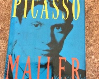 Picasso: Portrait of Picasso as a Young Man, Norman Mailer, Atlantic Monthly Press, 1995. With Owner Bookplate. $5.