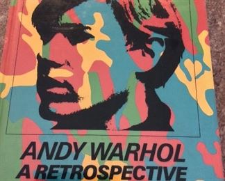 Andy Warhol: A Retrospective, Kynaston McShine, Museum of Modern Art, 1989. ISBN 0870706802. With Owner Bookplate. $20.