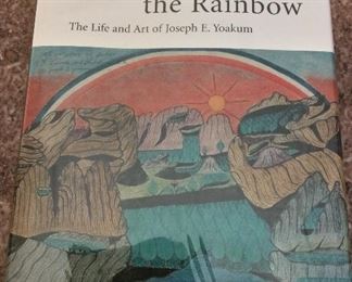 Traveling the Rainbow: The Life and Art of Joseph E. Yoakum, Museum of American Folk Art, 2001. ISBN 9781578063116.  With Owner Bookplate. In Protective Mylar Cover. $30.