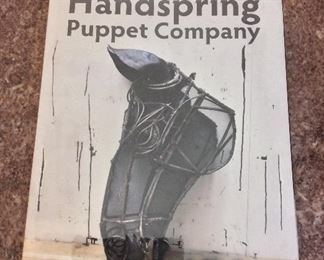 Handspring Puppet Company, Jane Taylor, David Krut Publishing, 2009. ISBN 9780981432854.  With Owner Bookplate. In Protective Mylar Cover. $55.