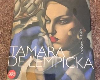 Tamara De Lempicka: The Queen of Modern, Skira, 201. ISBN 9788857209319. With Owner Bookplate. In Protective Mylar Cover. $85.