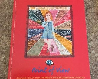 Point of View: American Folk Art from the William and Ann Oppenhimer Collection. With Owner Bookplate. $5. 