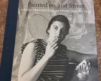 Painted on 21st Street: Helen Frankenthaler from 1950 to 1959, Abrams, 2013. ISBN 9781419710612. With Owner Bookplate. $50.
