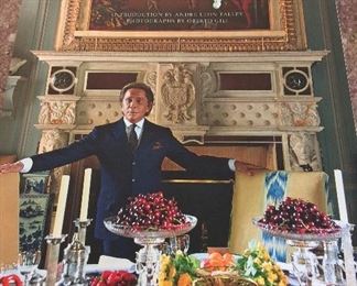 Valentino: At the Emperor's Table, Assouline, 2014. ISBN 9781614282938. With Owner Bookplate. In Slipcase. $110.