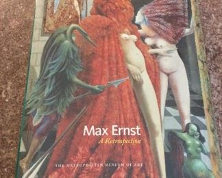 Max Ernst: A Retrospective, Metropolitan Museum of Art Yale University Press, ISBN 0300107188. With Owner Bookplate. In Protective Mylar Cover. $75.