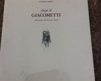 Disegni di Giacometti, Giorgio Soavi, Editoriale Domus, 1973. Limited Edition, Numbered 2,510 of 3,000. With Owner Bookplate. In Protective Mylar Cover. $85.