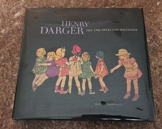 Henry Darger: Art and Selected Writings, Rizzoli, 2000. ISBN 0847822842. With Owner Bookplate. In Protective Mylar Cover. $70.