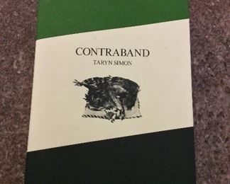 Contraband, Taryn Simon, Hatje Cantz, 2015. 9783775739719. With Owner Bookplate. $12.