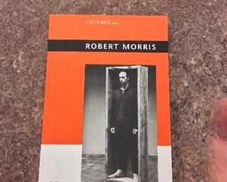 Robert Morris, MIT Press, 2013. ISBN 9780262519618. With Owner Bookplate. $8.