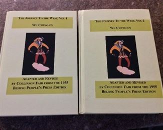 The Journey to the West Volume 1 and 2, Wu Cheng-En, Silk Pagoda, 2005. $40. 