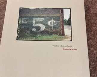 William Christenberry: Kodachromes, Aperature, 2010. ISBN 9781597111478. With Owner Bookplate. In Protective Mylar Cover. $25.  