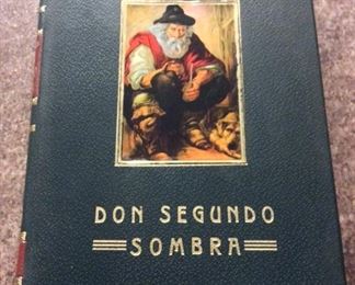 Don Segundo Sombra, Ricardo Guiraldes, Compania General Fabril Editora, 1961. Limited Edition. Signed and Numbered. 