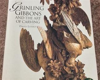 Grinling Gibbons and the Art of Carving, David Esterley, V&A Publications, 1999. ISBN 1851772553. In Protective Mylar Cover. $150.