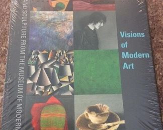 Visions of Modern Art: Painting and Sculpture from the  Museum of Modern Art, 2003. ISBN 0870707000. New in Shrink-wrap.  $25.