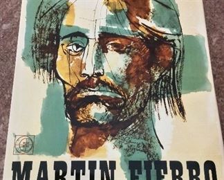 Martin Fierro, Jose Hernandez, Drawings by Juan C. Castagnino, EUDEBA, 1962. $15. 