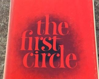 The First Circle, Aleksandr I. Solzhenitsyn, Harper & Row, 1968. First Edition. $5. 
