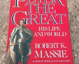 Peter The Great: His Life and World, Robert K. Massie, Knopf, 1980. First Edition. $2.