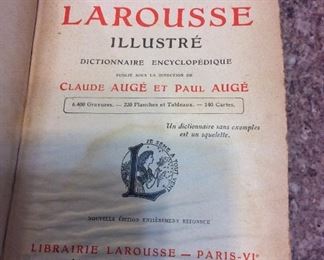 Nouveau Petit Larousse Illustre Dictionnaire Encyclopédique, 1951. $15. 