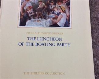 The Phillips Collection: Illustrated Monographs Five Volumes (Pierre Bonnard, Georges Braque, Raoul Dufy, Maurice Prendergast, Pierre Auguste Renoir), 1983. In Slipcase. $20. 