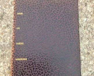 Les liaisons dangereuses par Choderlos de Laclos, le club français du livre, 1957. Limited Edition numbered 18628 of 20000. $15. 