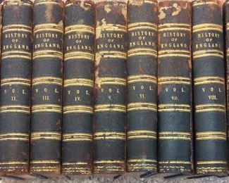 Cassell's Illustrated History of England: New and Revised Edition (9 Volumes), Cassell, Petter & Galpin, London, Paris & New York. Bound in Leather. $150.