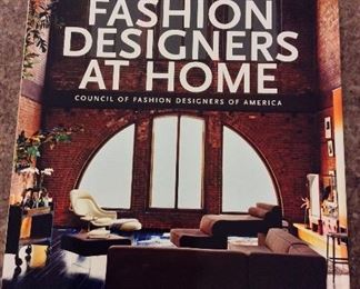 American Fashion Designers at Home, Council of Fashion Designers of America, Roma Suqi, Assouline, 2010. ISBN 9782759404711. In Protective Mylar Cover. $25.