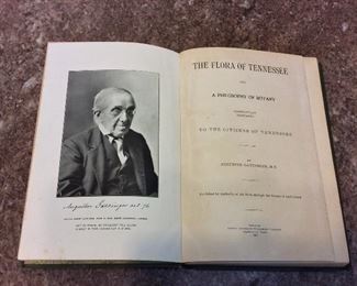 The Flora of Tennessee and a Philosophy of Botany, Augustin Gattinger, M.D., Gospel Advocate Publishing Company, Nashville, Tennessee., 1901. $10.
