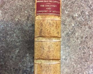 The Discovery and Conquest of Mexico 1517-1521, Bernal Diaz Del Castillo, The Mexico Press, 1928. $60.  
