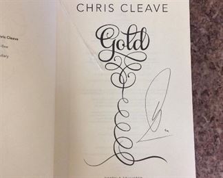 Gold by Chris Cleave. Signed First Edition. In Protective Mylar Cover. $10.