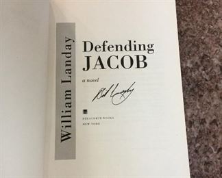 Defending Jacob: A Novel by William Landay. Signed First Edition. In Protective Mylar Cover. $20.