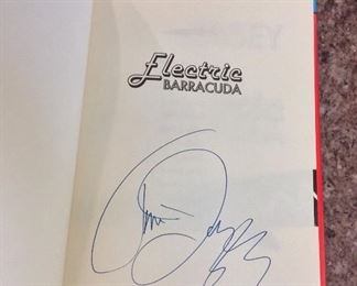 Electric Barracuda: A Novel by Tim Dorsey. Signed First Edition. In Protective Mylar Cover. $15.